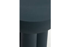 Light & Living Bijzettafel Ø46x50 Cm MIKOLA Mat Donker Blauw