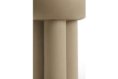 Light & Living Bijzettafel Ø46x50 Cm MIKOLA Mat Licht Grijs