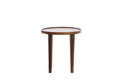 Light & Living Bijzettafel Ø49x49 Cm QIANO Acacia Hout Bruin