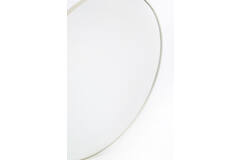 Light & Living Bijzettafel Ø51x50 Cm ROSARIO Spiegel Helder+crème