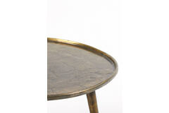 Light & Living Bijzettafel Ø59x41 Cm BABINA Antiek Brons