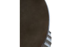 Light & Living Bijzettafel Ø70x33 5 Cm VEGLIA Mat Donker Bruin