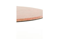 Light & Living Bijzettafel Ø75x38 Cm DOLIN Rood Travertin+donker Bruin