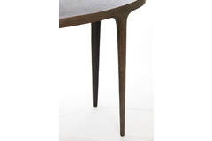 Light & Living Bijzettafel S/2 55x25 5x44+70x33x53 Cm ARICA Donker Bruin