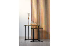 Light & Living Bijzettafel S/2 Max 53x26x53 Cm BOCOV Antiek Brons-zwart