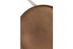 Light & Living Bijzettafel S/2 Ø38x54+Ø41x63 Cm PANO Bruin Brons