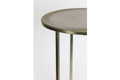 Light & Living Bijzettafel S/2 Ø40x45+Ø50x52 Cm TALCA Licht Goud