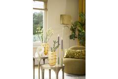 Light & Living Bijzettafel S/2 Ø40x46+Ø36x52 Cm LAPAZ Antiek Brons+taupe