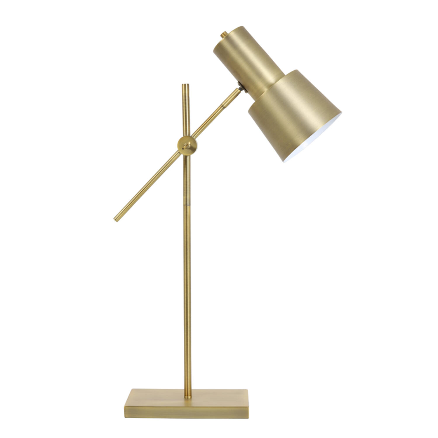 light & living Bureaulamp 25x15x68-82 cm PRESTON antiek brons
