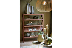 Light & Living Deco Box 15x15x4 Cm MIRINA Goud-spiegel