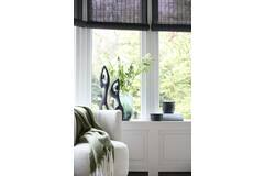 Light & Living Deco Box Ø15x9 Cm CARBAJO Hout Mat Zwart