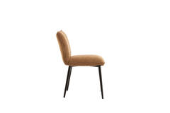 Light & Living Eetkamerstoel 47x58x80 Cm VADENI Oker-crème+zwart