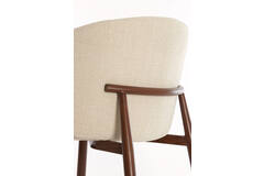 Light & Living Eetkamerstoel 57x56x74 Cm ALUKO Crème+bruin