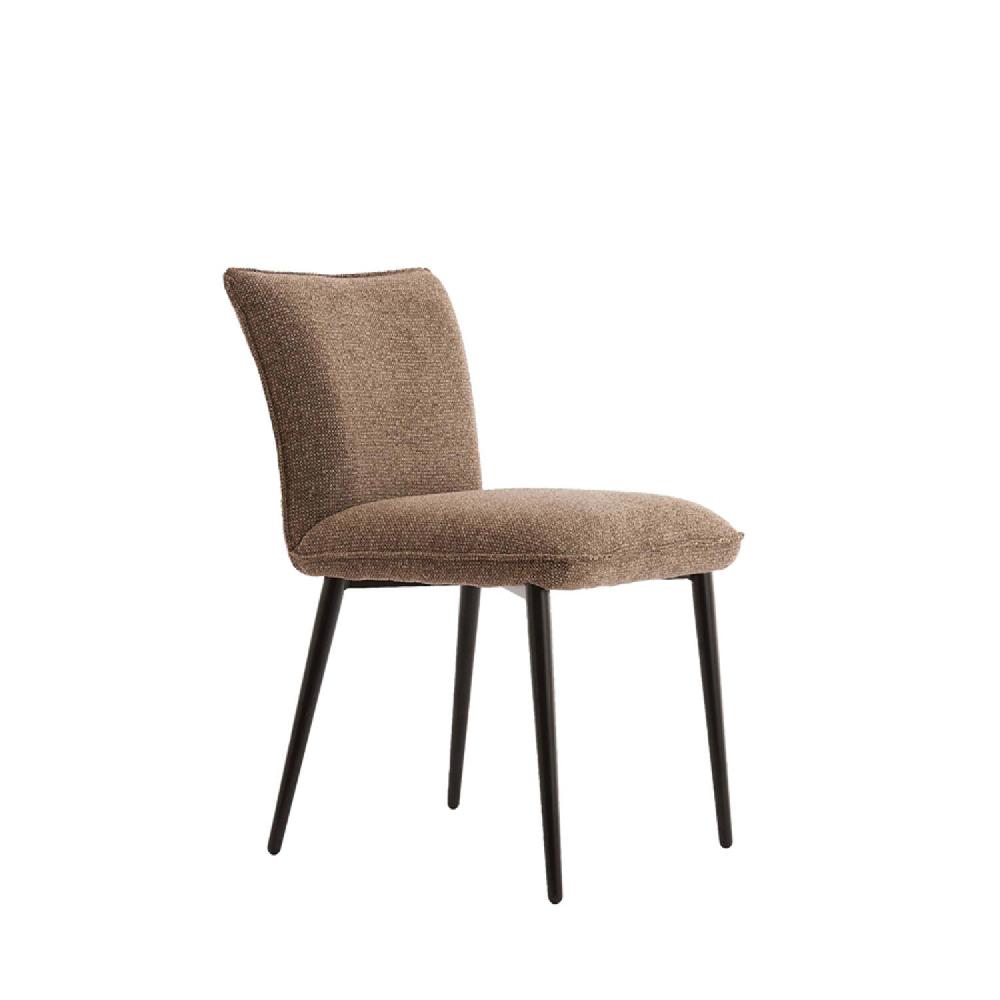 light & living Eetkamerstoel 58x48x85 cm VADENI bruin-grijs+zwart