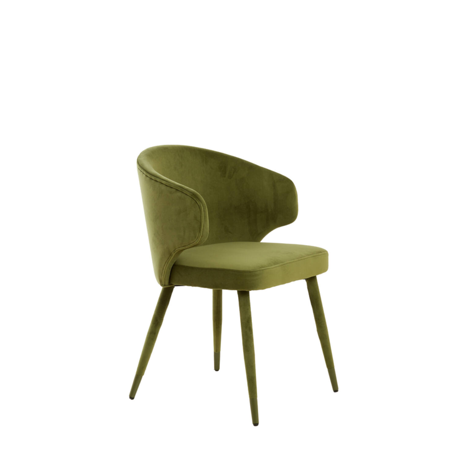 Light & Living Eetkamerstoel 58x54 5x83 Cm KOSAKA Olijf Groen