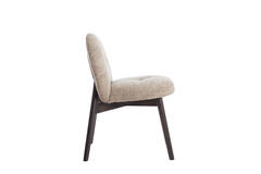 Light & Living Eetkamerstoel 59x50x83 Cm SINOSA Bruin-crème+hout Dnkr Bruin