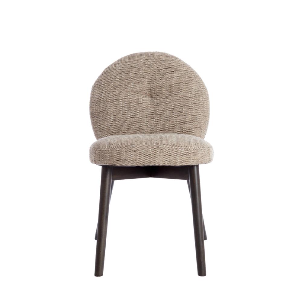 light & living Eetkamerstoel 59x50x83 cm SINOSA bruin-crème+hout dnkr bruin