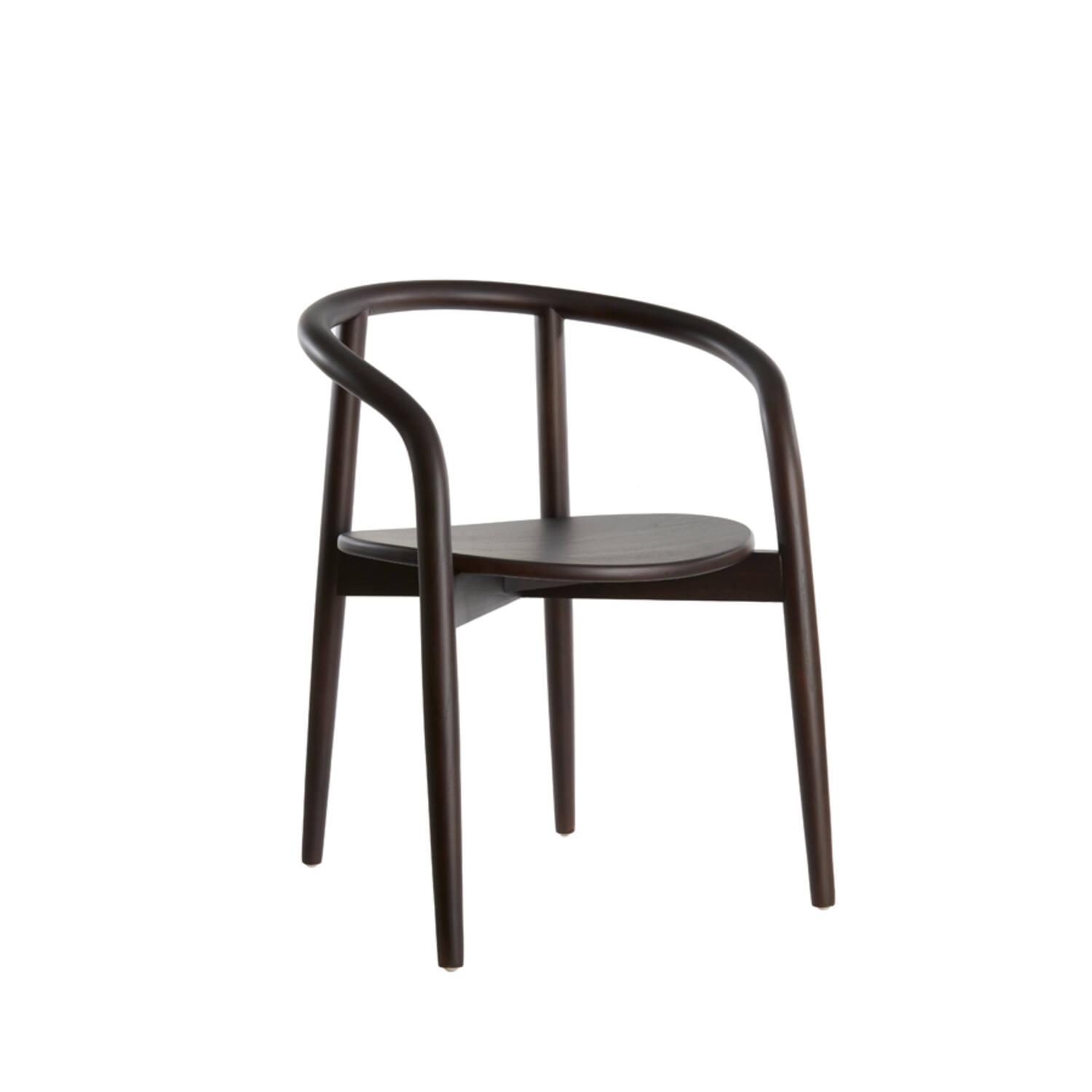 light & living Eetkamerstoel 59x53x74 cm PALCA hout donker bruin