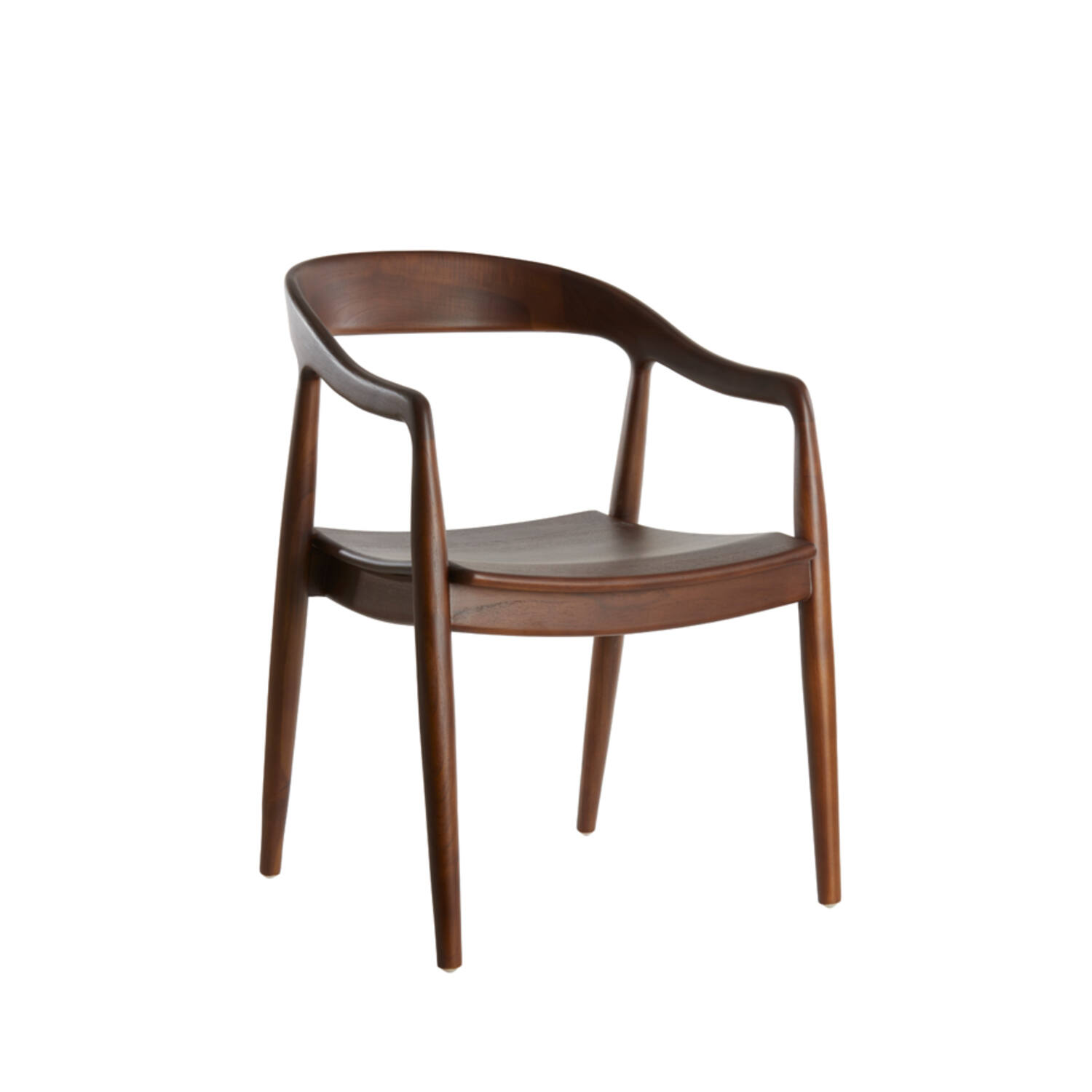 light & living Eetkamerstoel 60x58x83 cm PALOS hout roodbruin