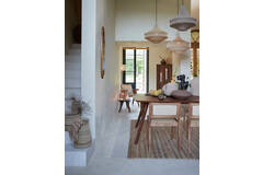 Light & Living Eettafel 200x100x76 Cm QUENZA Acacia Hout Bruin