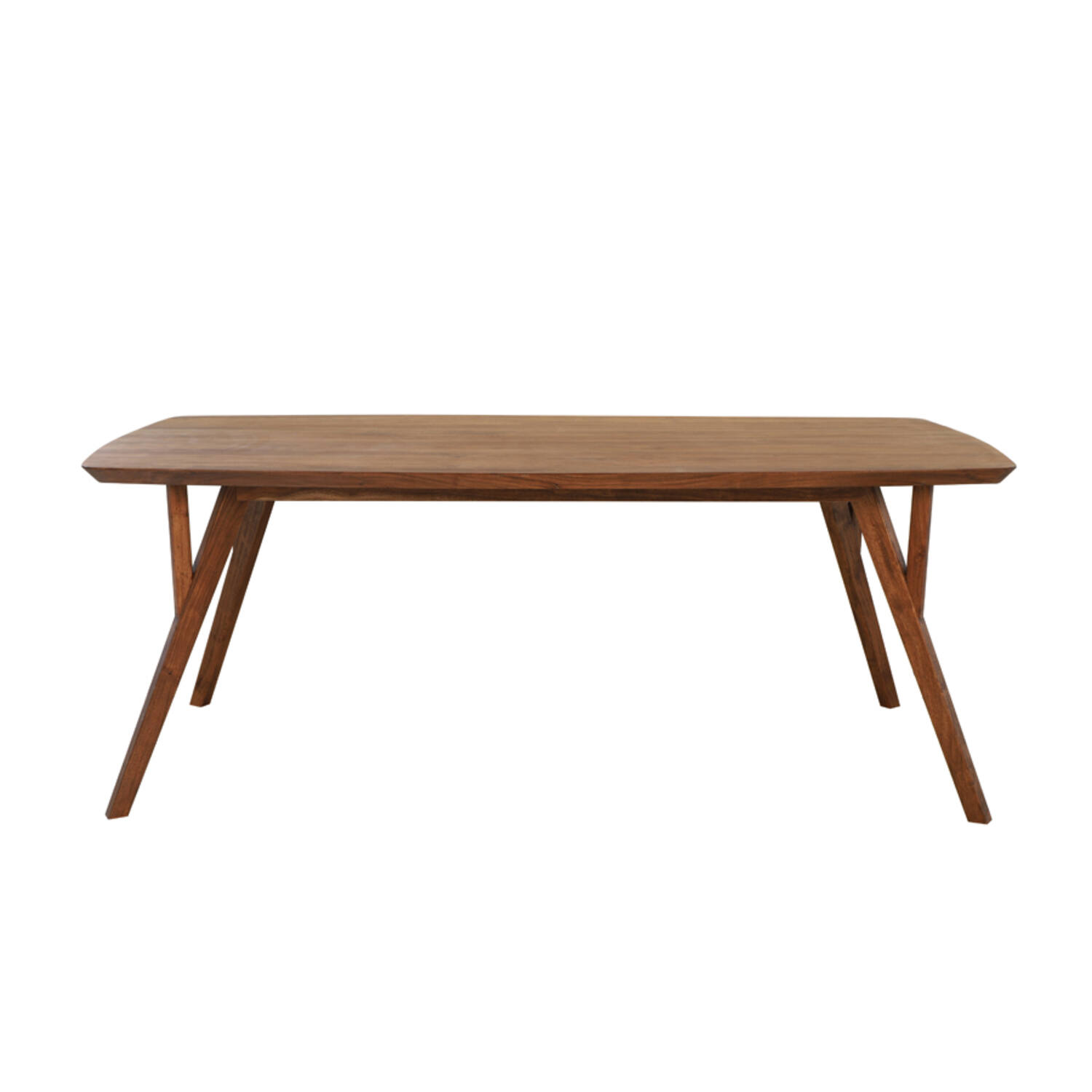 Light & Living Eettafel 200x100x76 Cm QUENZA Acacia Hout Bruin