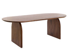 Light & Living Eettafel 220x100x75 Cm INDORE Acacia Hout Bruin