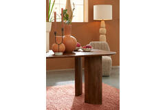 Light & Living Eettafel 220x100x76 Cm AYMARA Hout Donker Bruin