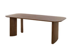 Light & Living Eettafel 220x100x76 Cm AYMARA Hout Donker Bruin