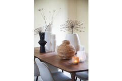 Light & Living Eettafel 220x100x76 Cm QUENZA Acacia Hout Bruin