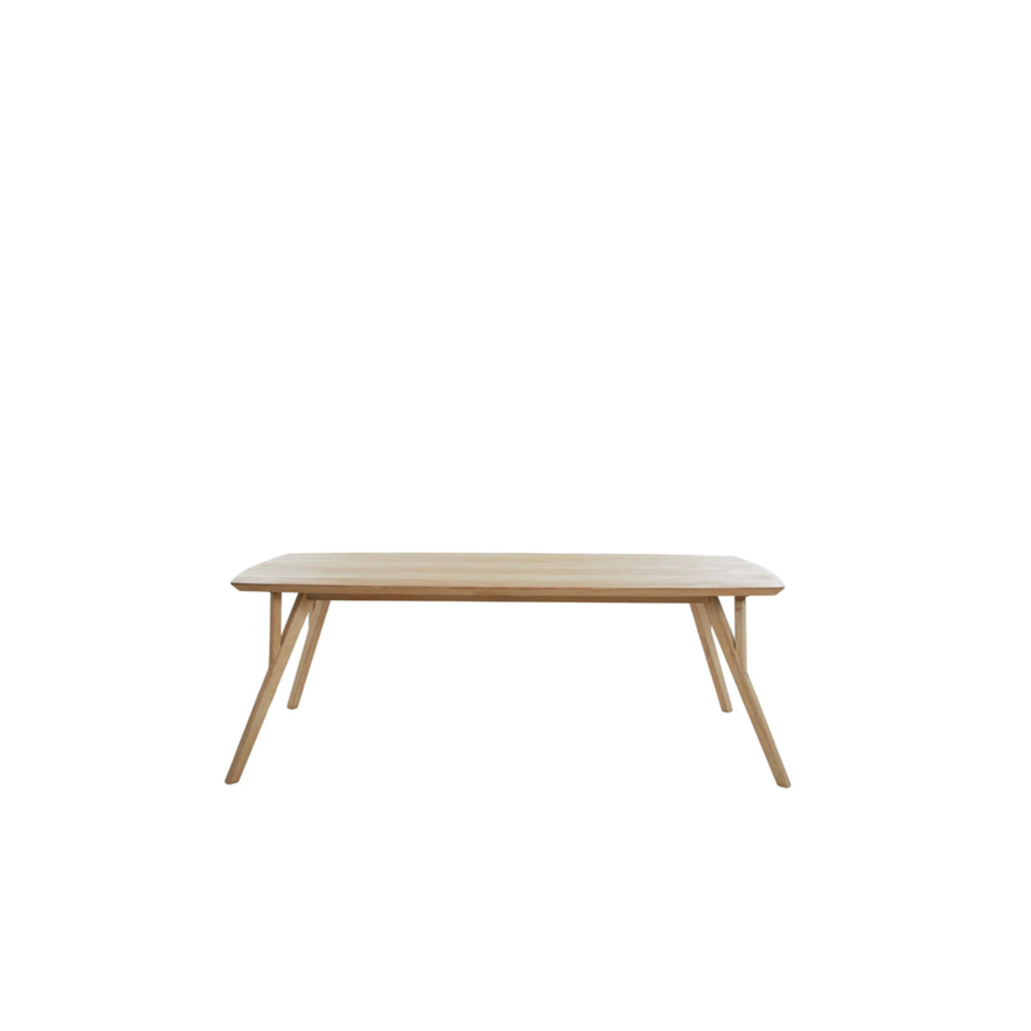 Light & Living Eettafel 220x100x76 Cm QUENZA Mango Hout Naturel