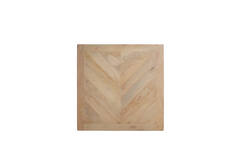 Light & Living Eettafel 80x80x78 Cm CHISA Mango Hout Naturel-zwart