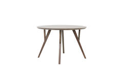 Light & Living Eettafel Ø120x76 Cm QUENZA Acacia Hout Bruin