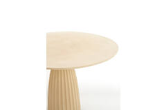 Light & Living Eettafel Ø120x78 Cm VEGLIA Mat Zand+licht Bruin Gespikkeld