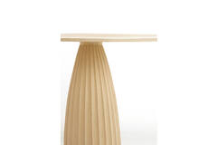 Light & Living Eettafel Ø120x78 Cm VEGLIA Mat Zand+licht Bruin Gespikkeld