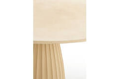 Light & Living Eettafel Ø120x78 Cm VEGLIA Mat Zand+licht Bruin Gespikkeld