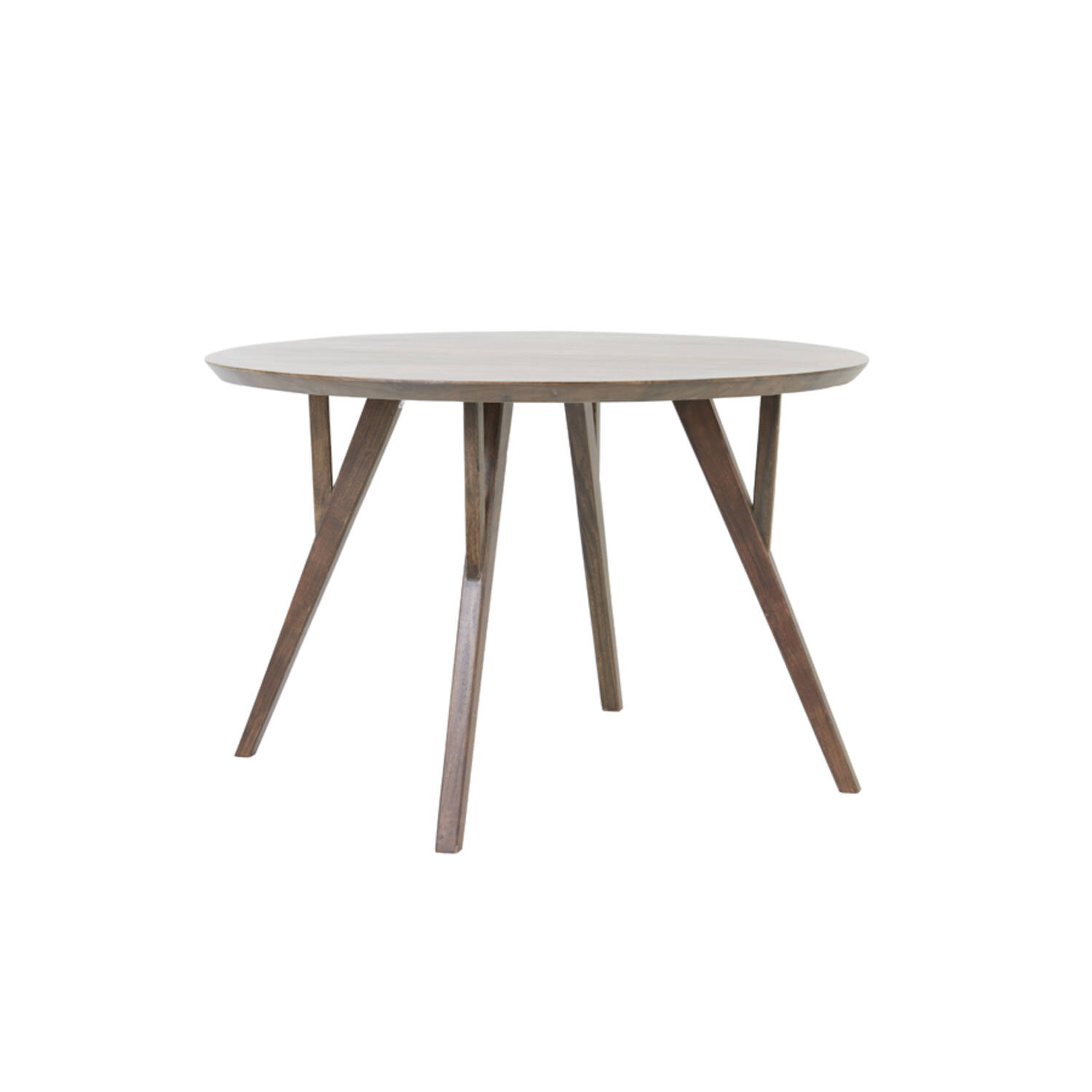 light & living Eettafel Ø140x76 cm QUENZA acacia hout bruin