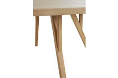 Light & Living Eettafel Ø140x76 Cm QUENZA Mango Hout Naturel