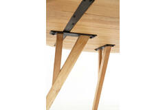 Light & Living Eettafel Ø140x76 Cm QUENZA Mango Hout Naturel