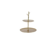 Light & Living Etagere 2 Laags 30 5x27 5x31 Cm TRESA Goud