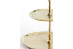 Light & Living Etagere 2 Laags 30 5x27 5x31 Cm TRESA Goud