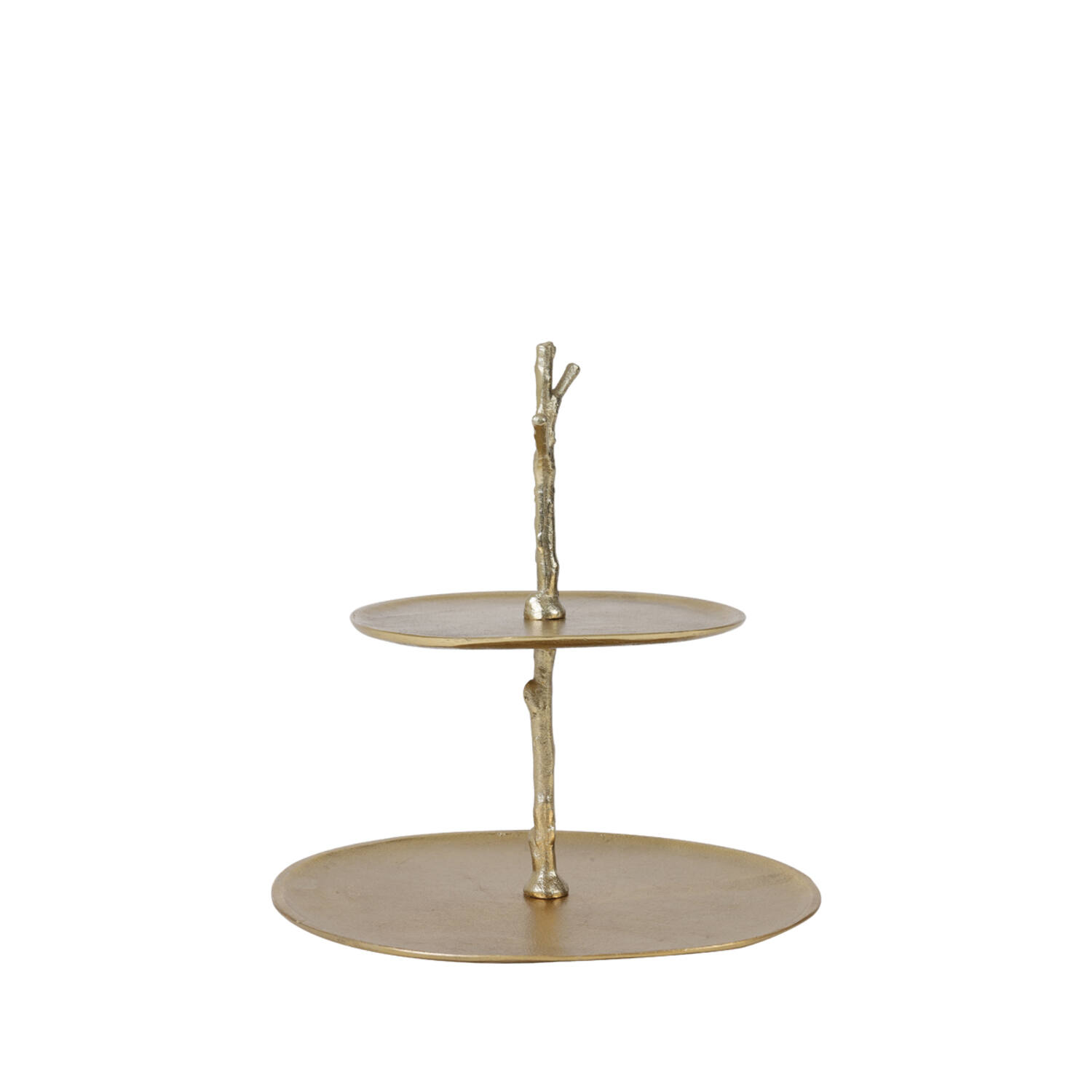 light & living Etagere 2 laags 30 5x27 5x31 cm TRESA goud