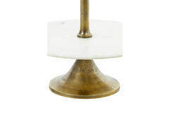 Light & Living Etagere 3 Laags Ø51x100 Cm VERMENTINO Marmer Wit