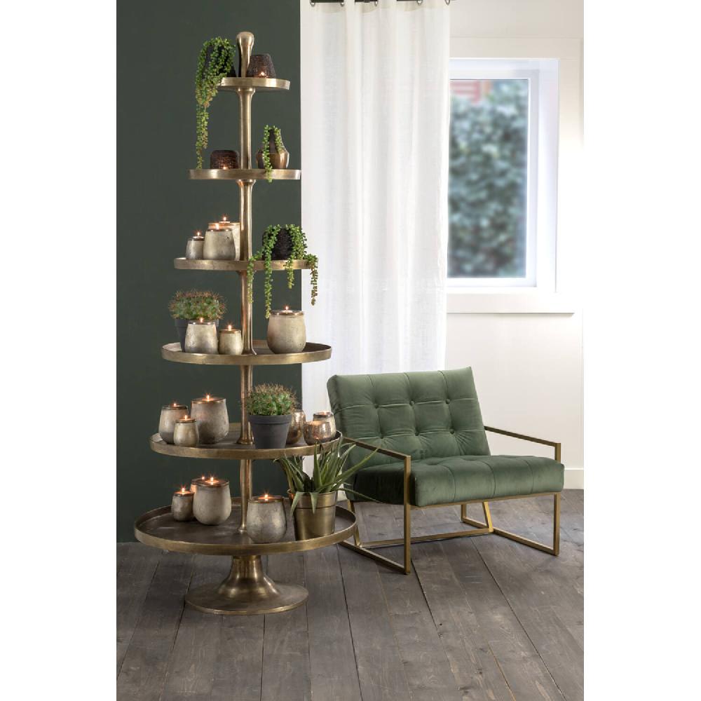 Light & Living Etagere 6 Laags Ø80x200 Cm HOKKSUND Antiek Brons