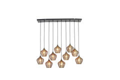 Light & Living Hanglamp 10L 120x25x29 5 Cm ALVARO Antiek Brons