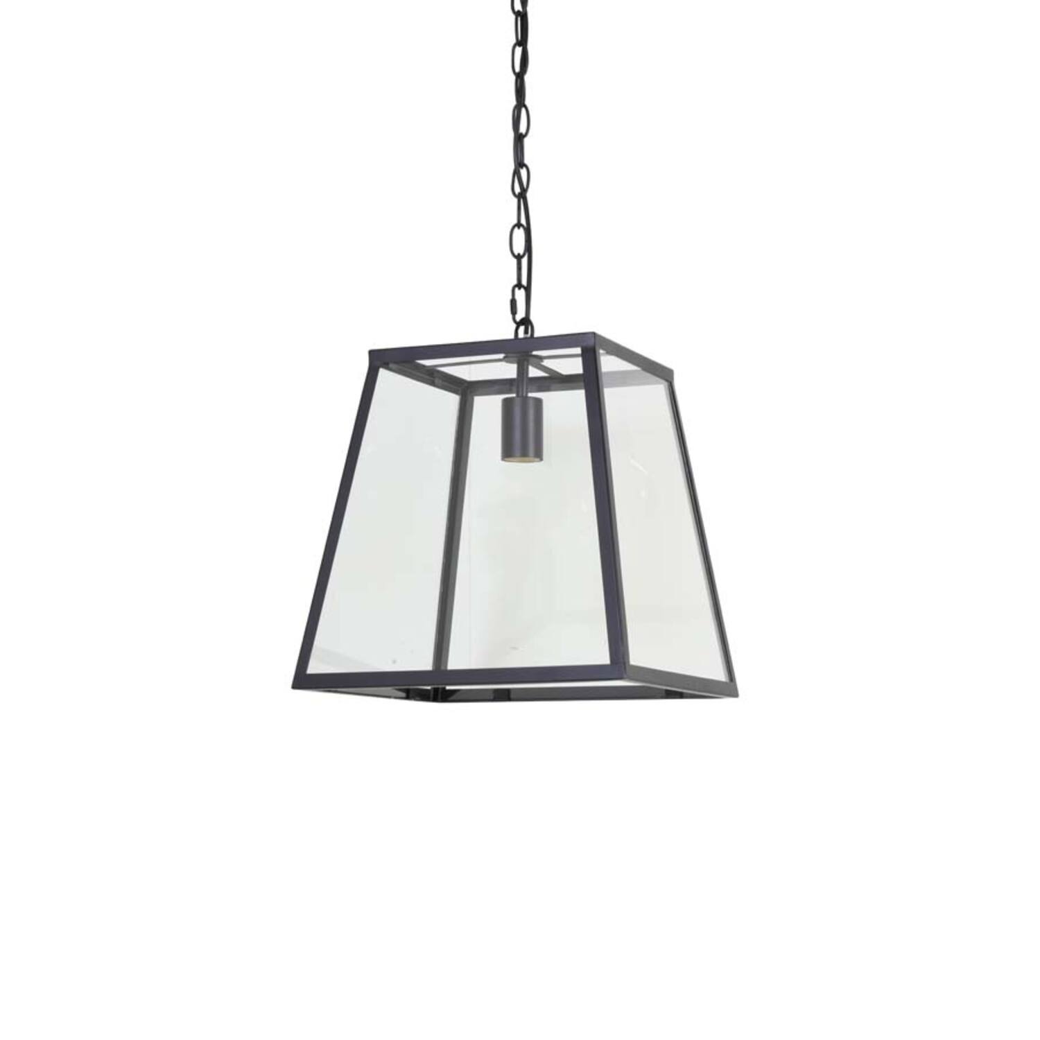 light & living Hanglamp 35x35x34 5 cm SAUNTE zwart+glas