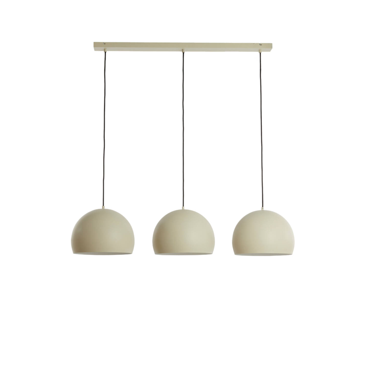 light & living Hanglamp 3L 120x33x25 cm JAICEY licht grijs