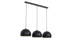 Light & Living Hanglamp 3L 120x33x25 Cm JAICEY Mat Zwart-goud