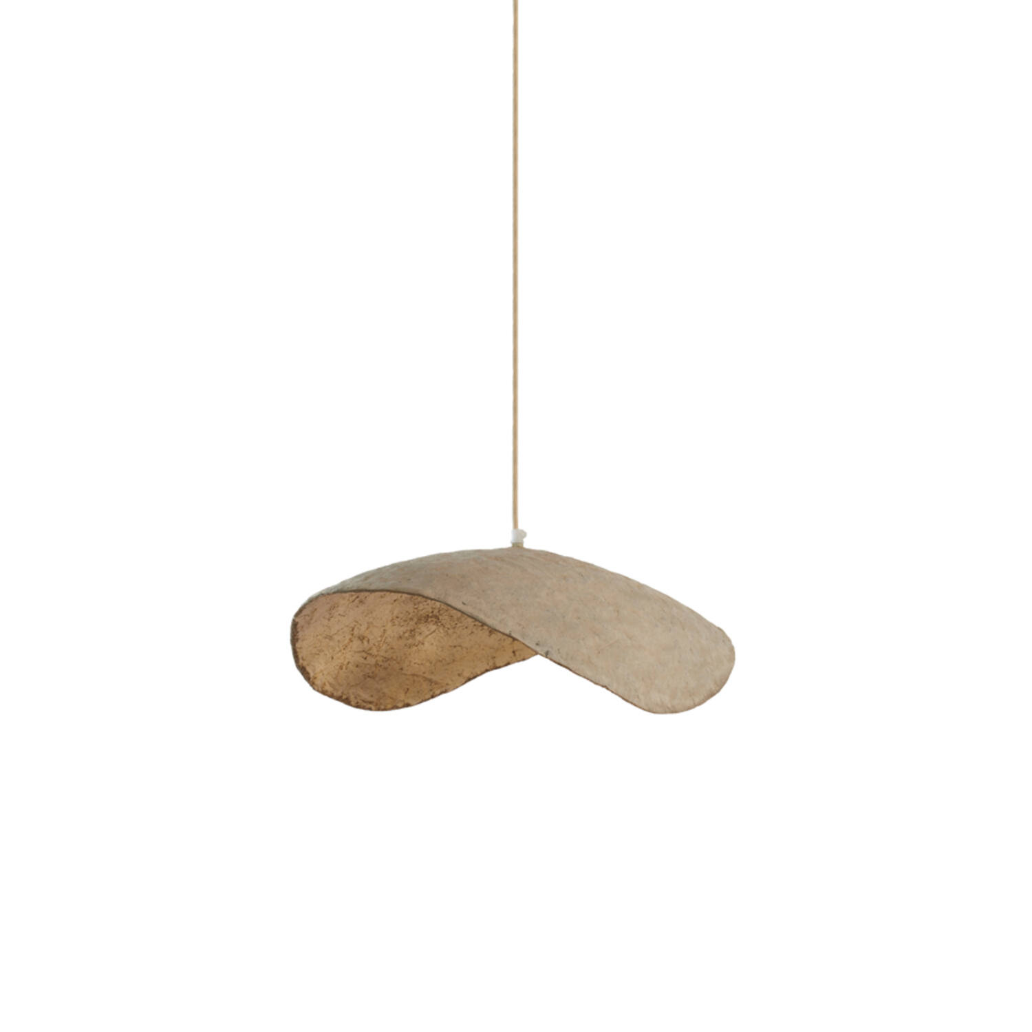 light & living Hanglamp 53x43x18 cm LONIA grijs+antiek brons