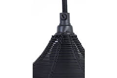 Light & Living Hanglamp 5L 100x20x122 Cm ALVARO Mat Zwart