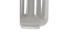 Light & Living Hanglamp 5L 110x22x32 Cm LEKAR Antiek Brons+smoke Glas